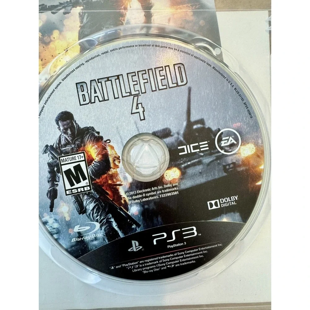 EA Games Battlefield 4 Video Game PS3 PlayStation 3 Rising Expansion Included